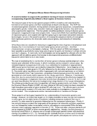 A Proposed Mouse Mutant Resequencing Initiative a Recommendation to Augment the Positional Cloning of Mouse Muta