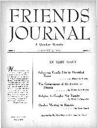 A Quaker Weekly