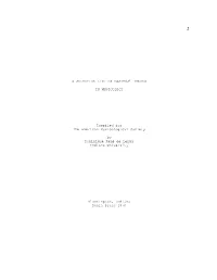 A Selective List of Masters' Theses in Musicology