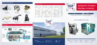 Automatic Precision Machine & Process