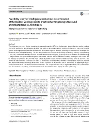 Feasibility Study of Intelligent Autonomous Determination of The