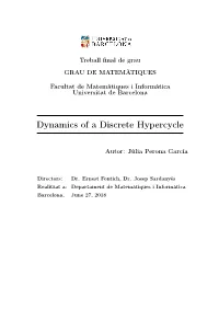 Dynamics of a Discrete Hypercycle