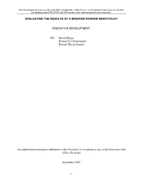Evaluating the Results of a Modified Bunker Gear Policy