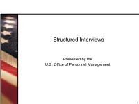 Structured-Interviews.Pdf
