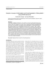 Analysis on Causes of Deforestation and Forest Degradation of Dang District: Using DPSIR Framework