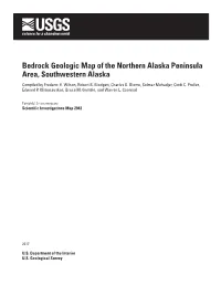 Bedrock Geologic Map of the Northern Alaska Peninsula Area, Southwestern Alaska Compiled by Frederic H