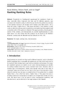 Ranking Ranking Rules