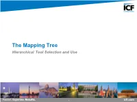 The Mapping Tree Hierarchical Tool Selection and Use