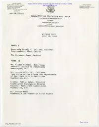 Americans with Disabilities Act (ADA)Ll'll.Lst Be Enacted Ry:M