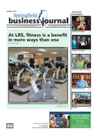 At LRS, Fitness Is a Benefit in More Ways Than One by Colin Patrick Brady