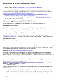 Bazaar - Openitp UX Hackathon - Cydiacommunity Notes - # 1