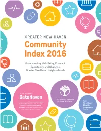 GREATER NEW HAVEN Community Index 2016