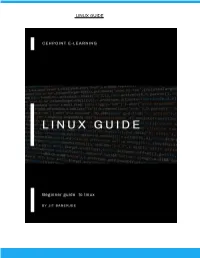 Linux Guide Contents