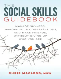 The Social Skills Guidebook by Chris Macleod.Pdf