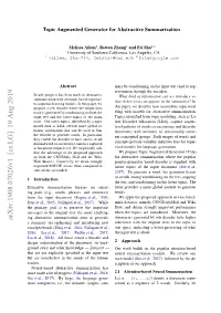 Arxiv:1908.07026V1 [Cs.LG] 19 Aug 2019 to Opnn,Ie,Tedcdr Upt Sum- Outputs Decoder, the I.E., Component, Ation E Tal