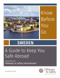 Know Before You Go