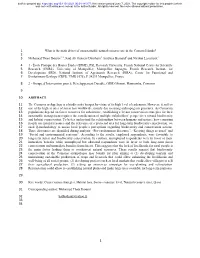 What Is the Main Driver of Unsustainable Natural Resource Use