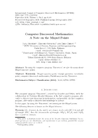 A Note on the Miquel Points