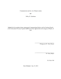 Communication and the Art of Improvisation by Jeffrey D