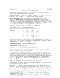 Eskebornite Cufese2 C 2001-2005 Mineral Data Publishing, Version 1 Crystal Data: Tetragonal, Pseudocubic
