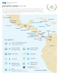 Panama Canal | 2020-2021
