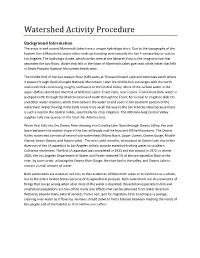 Watershed Activity Procedure