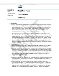 Wnv-Case-Definition.Pdf