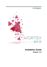 Installation Guide Release 1.2.5 Contents