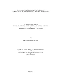 Metaphorical Expressions in Architecture: Understanding Symbolic Meanings of Qabus Tower in Iran