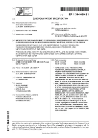 Method for the Development of Gene Panels For