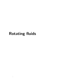 Rotating Fluids