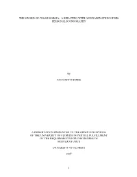 The Sword of Cesar Borgia: a Redating with an Examination of His Personal Iconography