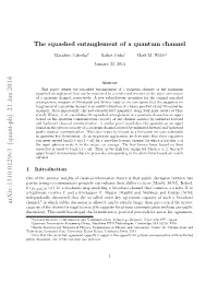 The Squashed Entanglement of a Quantum Channel