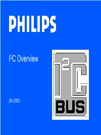 I2C Overview