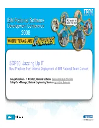 IBM Rational Software IBM Rational Software