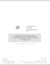 Redalyc.A NEW ANTHRAQUINONE ISOLATED from RUMEX OBTUSIFOLIUS