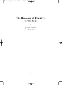 The Romance of Primitive Methodism