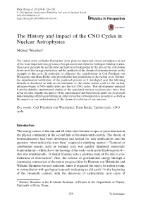 The History and Impact of the CNO Cycles in Nuclear Astrophysics