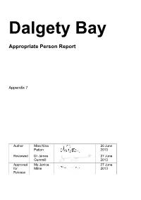 Appropriate Persons Investigation Report Appendix 7