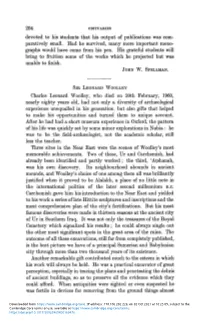 Sir Leonard Woolley