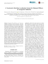 A Non-Invasive Real-Time Localization System for Enhanced Efficacy In