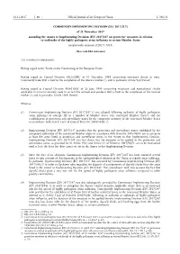 Commission Implementing Decision (Eu) 2017