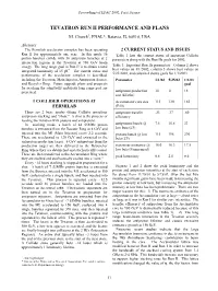 Tevatron Runii Performance and Plans