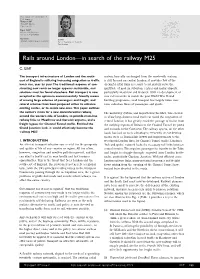 In Search of the Railway M25