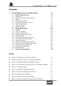 Section 7: Surface Water and Water Quality