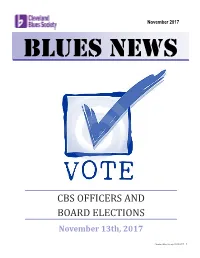 CBS Newsletter November-2017