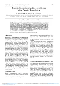 Integrated Biostratigraphy of the Lower Silurian of the Aizpute-41 Core, Latvia