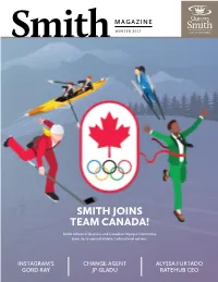 Smith Joins Team Canada!