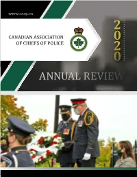 Annual Review 2020 to Learn More About Each of These Key Deliverable Areas
