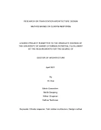 Research on Train Station Architecture Design